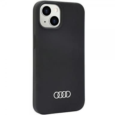 Audi iPhone 14 Deksel Silikoni Svart
