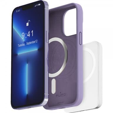 Puro iPhone 14 Pro Deksel ICON Mag Lavendel