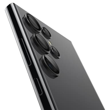 Spigen Samsung Galaxy S24 Ultra Linsebeskyttelse GLAS.tR EZ Fit Optik Pro 2-pakning Svart