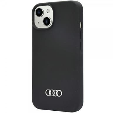 Audi iPhone 14 Deksel Silikoni Svart