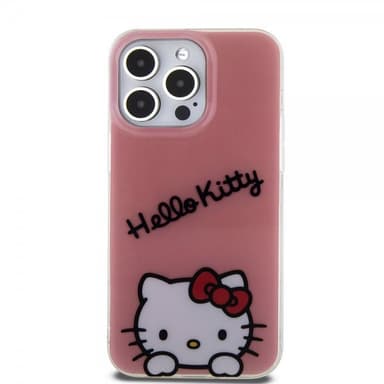 Hello Kitty iPhone 15 Pro Max Deksel Daydreaming Crossbody Rosa