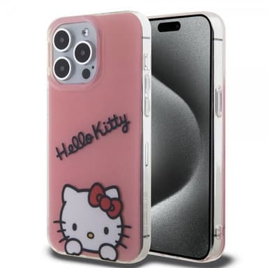 Hello Kitty iPhone 15 Pro Max Deksel Daydreaming Crossbody Rosa