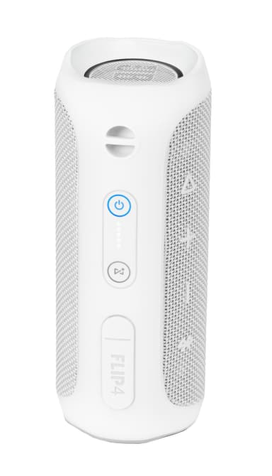 JBL Flip 4 trådløs høyttaler (hvit)