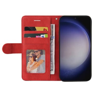 KT Lommebok-deksel til Samsung Galaxy S24+ - Rød