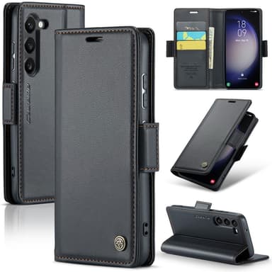 CASEME Lommebok-deksel Samsung Galaxy S24 - Svart