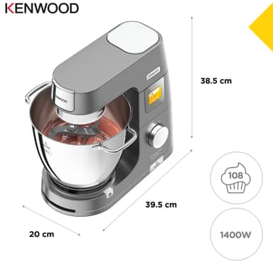 Kenwood Chef XL Titanium Patissier kjøkkenmaskin KWL90.004SI
