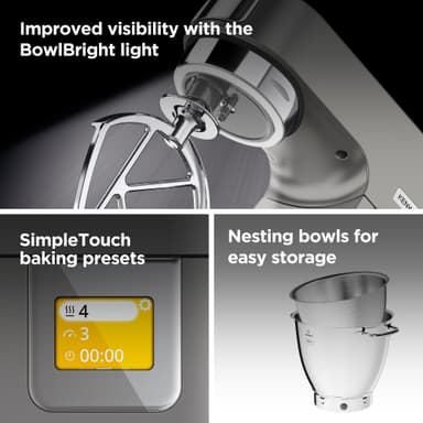 Kenwood Chef XL Titanium Patissier kjøkkenmaskin KWL90.004SI