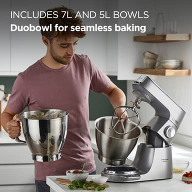 Kenwood Titanium Chef Baker XL kjøkkenmaskin KVL85.004SI