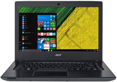 Acer Aspire E5 14" bærbar PC (grå/sort)