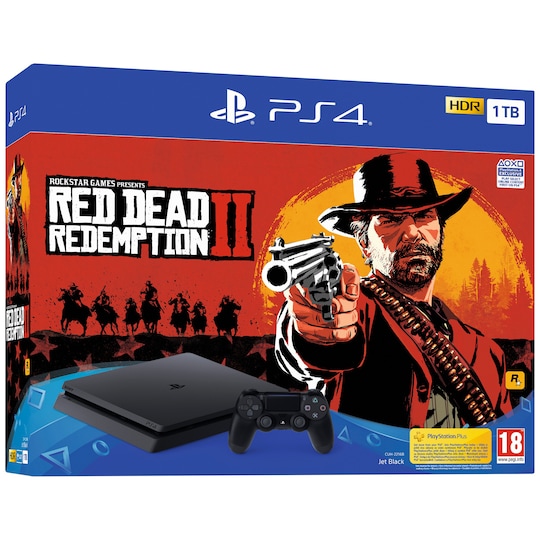 PlayStation 4 Slim 1 TB + Red Dead Redemption 2