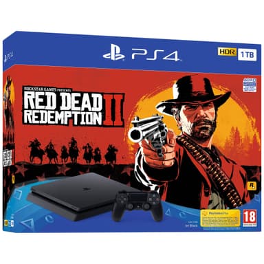 PlayStation 4 Slim 1 TB + Red Dead Redemption 2
