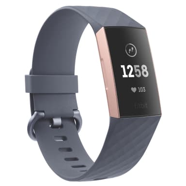 Hvordan fikse en Fitbit Charge 3 som ikke vil synkronisere Fitbit Charge 3 aktivitetsarmbånd (sortgrafittaluminium