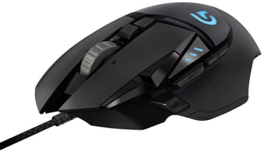Logitech G502 Proteus Spectrum gamingmus (sort) Logitech G502 Proteus Spectrum gamingmus (sort)
