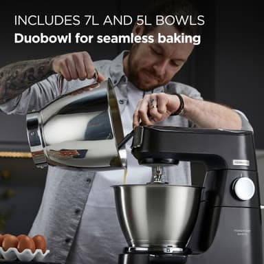 Kenwood Titanium Chef Baker XL kjøkkenmaskin KVL85.004BK