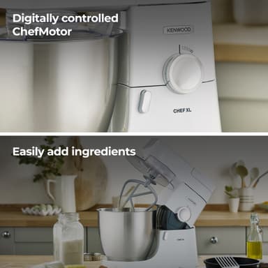 Kenwood Chef XL kjøkkenmaskin KVL4100W (hvit)