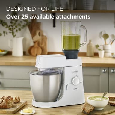 Kenwood Chef XL kjøkkenmaskin KVL4100W (hvit)