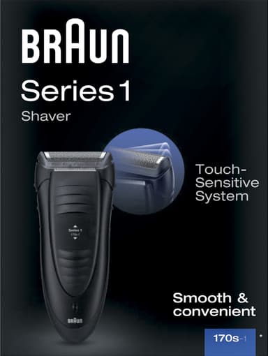 Braun Series 1 barbermaskin 170s