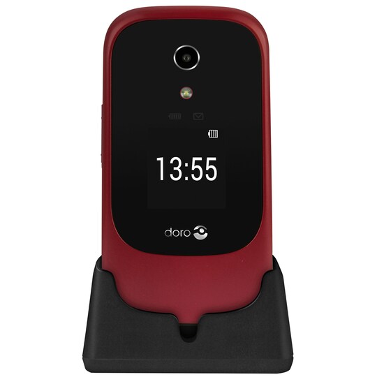 Doro 7070 mobiltelefon (rød)