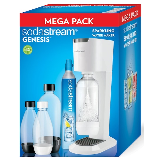 SodaStream Genesis Megapack kullsyremaskin (hvit)