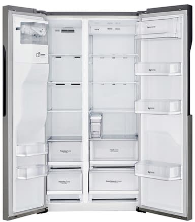 LG side-by-side kombiskap GSL361ICEV