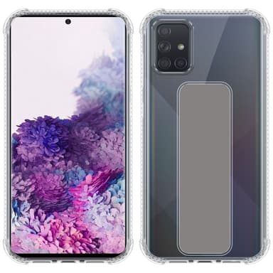 Samsung Galaxy A71 4G Deksel Case Cover (grå)
