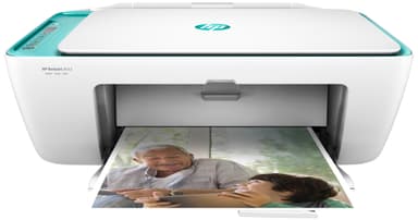 HP DeskJet 2632 AIO farge inkjet-skriver (hvit/turkis)