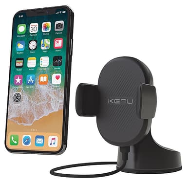 Kenu Airbase Wireless bilfeste (sort)