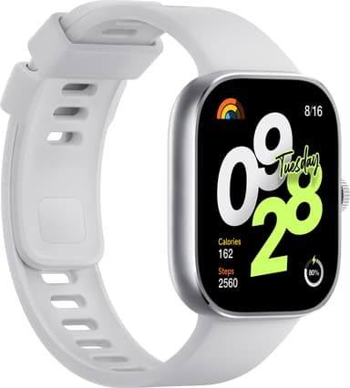 Xiaomi Redmi Watch 4 smartklokke 46mm (sølv)