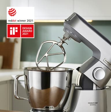 Kenwood Titanium Chef Baker XL kjøkkenmaskin KVL85.004SI