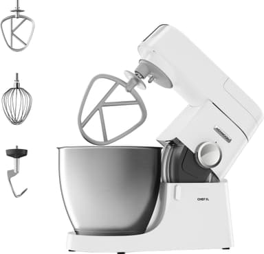 Kenwood Chef XL kjøkkenmaskin KVL4100W (hvit)