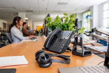 HP Poly Voyager 4320 MS Teams headset USB-A kabel med ladestativ