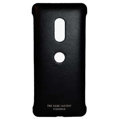 Case Factory Sony XZ3 skinndeksel (sort)