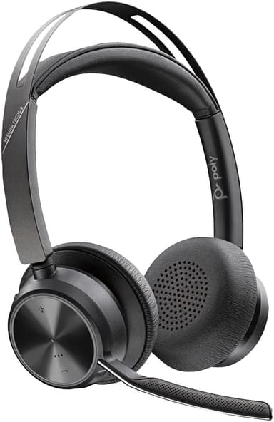 HP Poly Voyager Focus 2 MS Teams headset USB-A med ladestativ