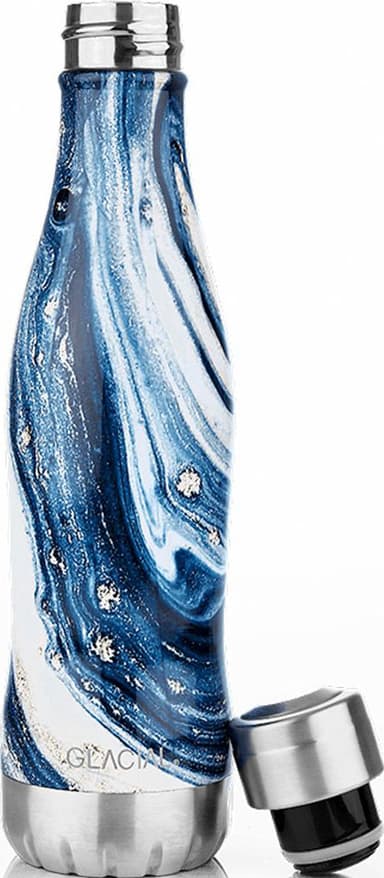 Glacial vannflaske GL2048500122 (indigo marble)