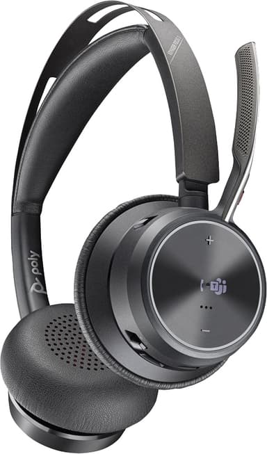 HP Poly Voyager Focus 2 MS Teams headset USB-A med ladestativ
