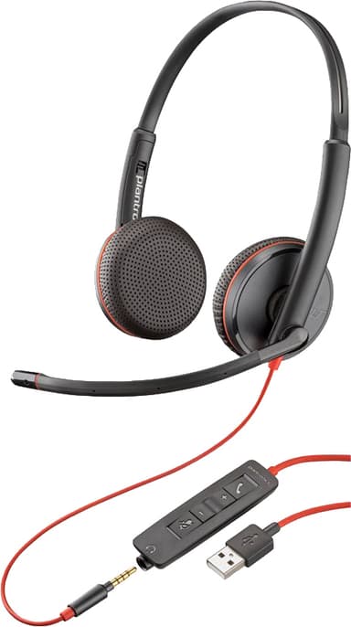 HP Poly Blackwire 3325 headsett USB-A