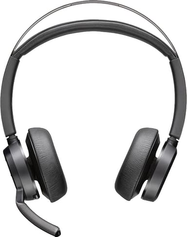 HP Poly Voyager Focus 2 headset USB-A med ladestativ