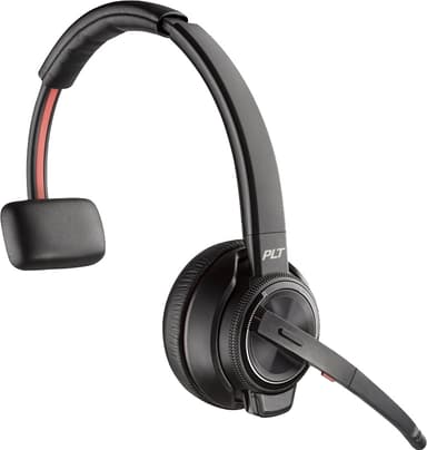 HP Poly Savi 8210-M headsett med base