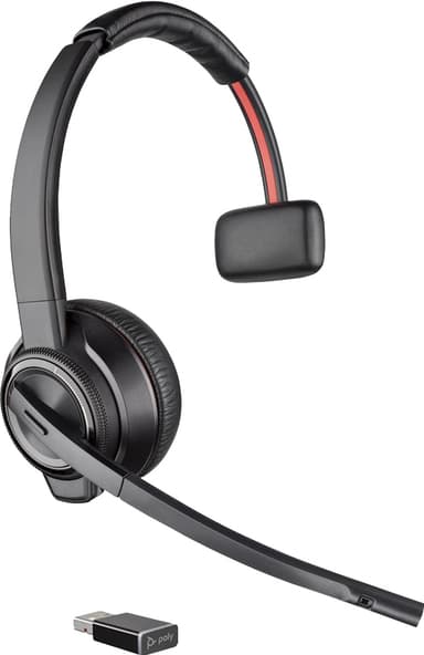 HP Poly Savi 8210 headsett med base