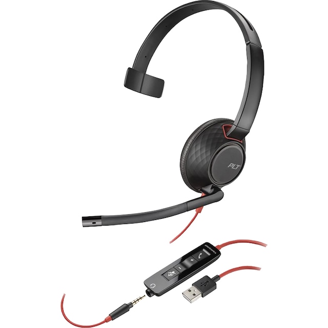 HP Poly Blackwire 5210 headsett USB-A