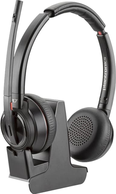 HP Poly Savi 8220 DECT headsett med base