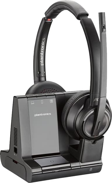 HP Poly Savi 8220 DECT headsett med base
