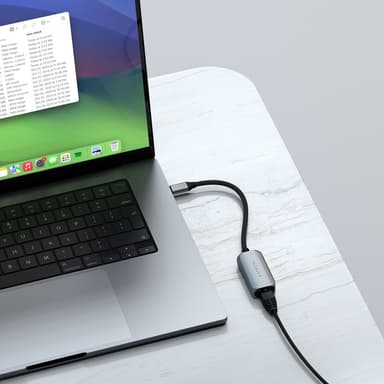 Satechi USB-C - nettverkskabel (grå)