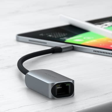 Satechi USB-C - nettverkskabel (grå)
