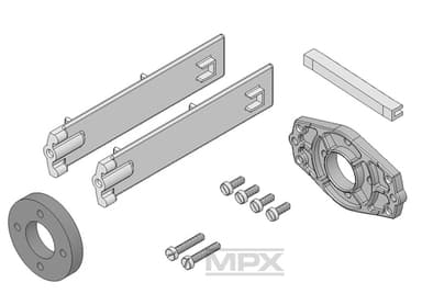 MPX-332686 AcroMaster motormount incl.screws