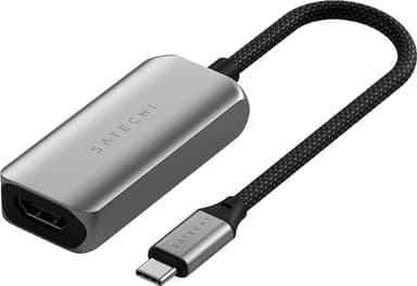 Satechi USB-C - HDMI 2.1 kabel (grå)