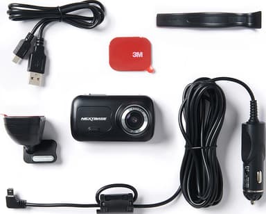 Nextbase 222X dashbordkamera med bakkameramodul