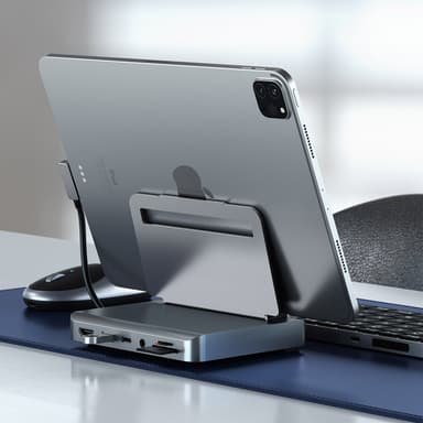 Satechi iPad Pro hub for nettbrett (grå)