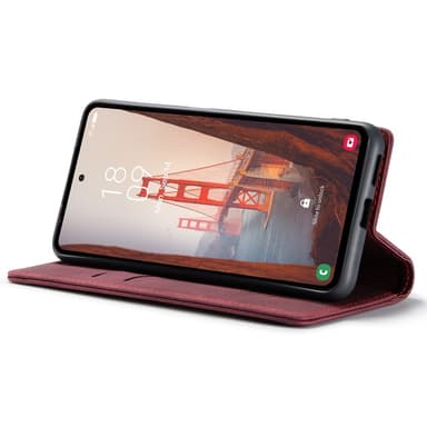 CASEME Lommebok-deksel Samsung Galaxy S23 FE - Burgund