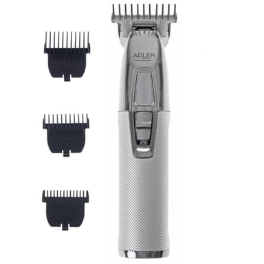 Adler AD 2836s Profesjonell Trimmer - USB, Sølv